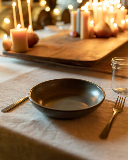 Deep Plate | Small - Deep Woods Pottery