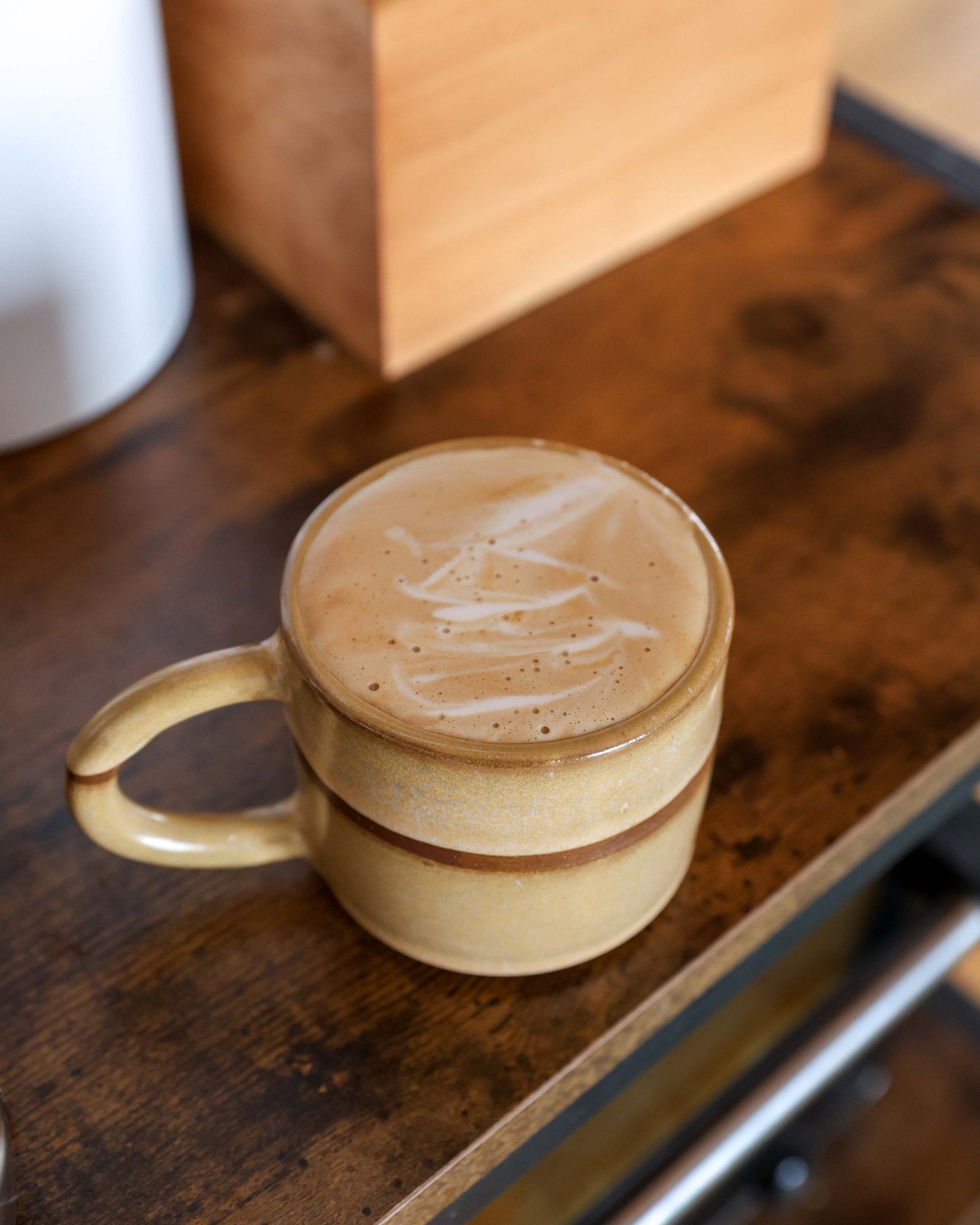 Wide Mug | In Stock - Deep Woods Pottery